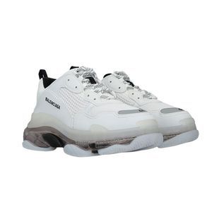 Balenciaga Men's "Triple S" Airsole Sneakers White